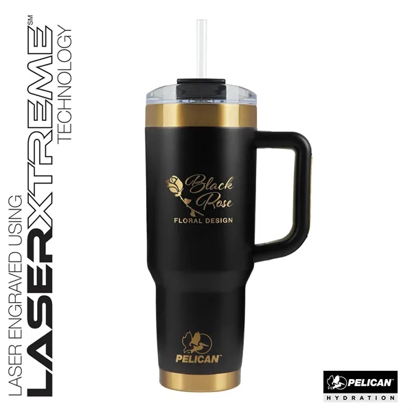 40 oz. Porter Double Wall Stainless Steel Travel Tumbler... from ASI 67866 Logomark/Valumark