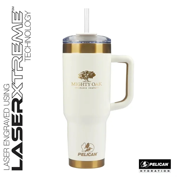 40 oz. Porter Double Wall Stainless Steel Travel Tumbler... from ASI 67866 Logomark/Valumark