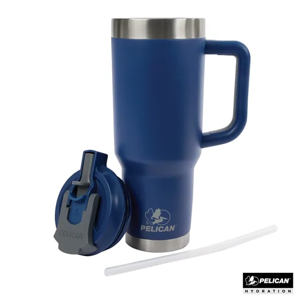 Pelican Porter™ Dual 40 oz. Dual Lid, Recycled Double Wal...... from ASI 67866 Logomark/Valumark