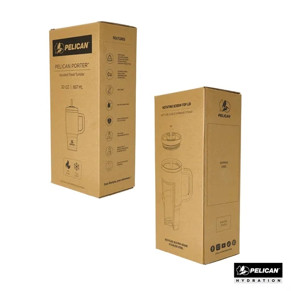 Pelican Porter™ 30 oz. Recycled Double Wall Stainless Ste...... from ASI 67866 Logomark/Valumark