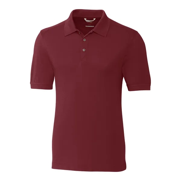Men's polo with short sleeves, UPF 35+ protection, moisture-wicking performance, collar,... from ASI 47965 Cutter & Buck