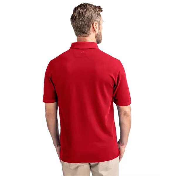 Men's polo with short sleeves, UPF 35+ protection, moisture-wicking performance, collar,... from ASI 47965 Cutter & Buck