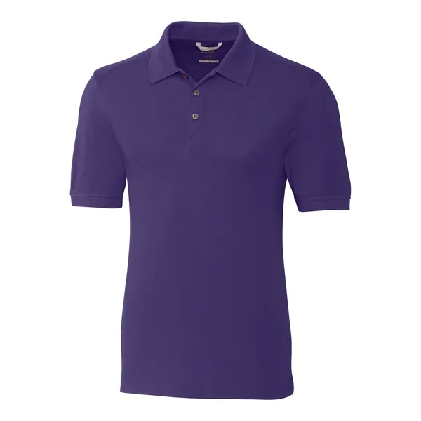 Men's polo with short sleeves, UPF 35+ protection, moisture-wicking performance, collar,... from ASI 47965 Cutter & Buck