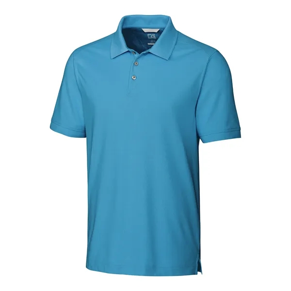 Men's polo with short sleeves, UPF 35+ protection, moisture-wicking performance, collar,... from ASI 47965 Cutter & Buck