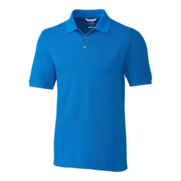 Men's polo with short sleeves, UPF 35+ protection, moisture-wicking performance, collar,... from ASI 47965 Cutter & Buck