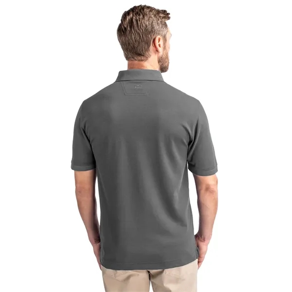 Men's polo with short sleeves, UPF 35+ protection, moisture-wicking performance, collar,... from ASI 47965 Cutter & Buck
