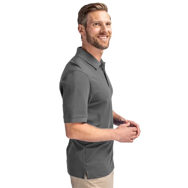 Men's polo with short sleeves, UPF 35+ protection, moisture-wicking performance, collar,... from ASI 47965 Cutter & Buck