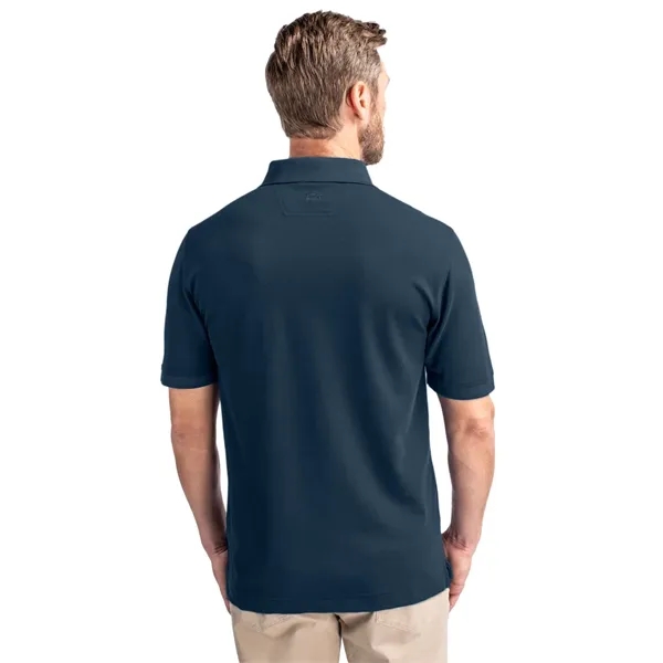 Men's polo with short sleeves, UPF 35+ protection, moisture-wicking performance, collar,... from ASI 47965 Cutter & Buck
