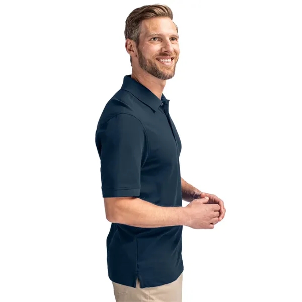 Men's polo with short sleeves, UPF 35+ protection, moisture-wicking performance, collar,... from ASI 47965 Cutter & Buck