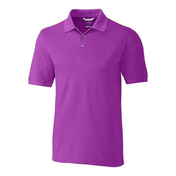 Men's polo with short sleeves, UPF 35+ protection, moisture-wicking performance, collar,... from ASI 47965 Cutter & Buck