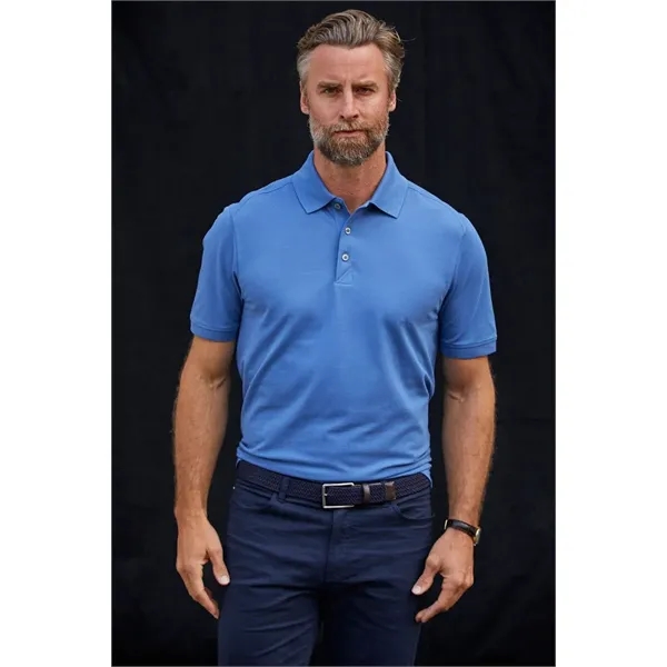 Men's polo with short sleeves, UPF 35+ protection, moisture-wicking performance, collar,... from ASI 47965 Cutter & Buck
