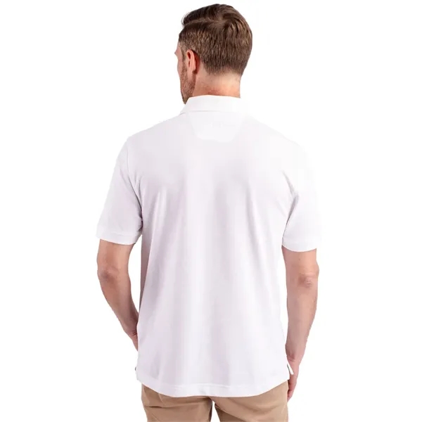 Men's polo with short sleeves, UPF 35+ protection, moisture-wicking performance, collar,... from ASI 47965 Cutter & Buck