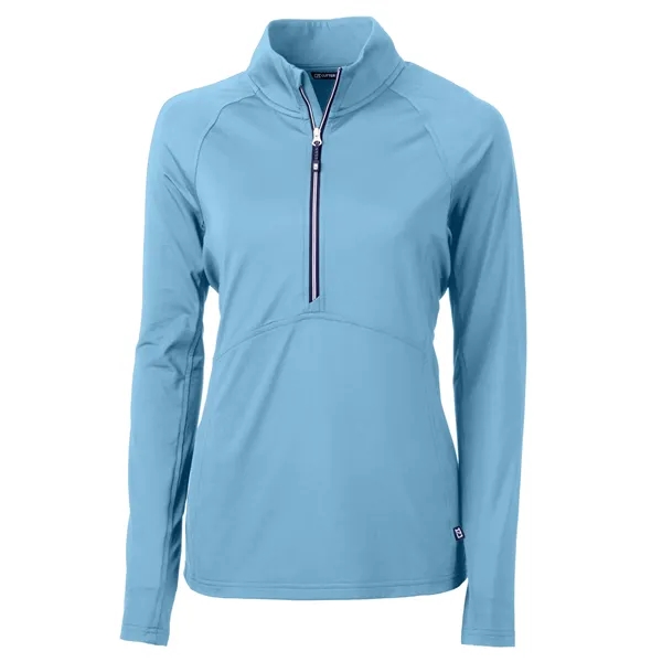 Women's pullover with a half-zip, raglan sleeves, and locker loop.... from ASI 47965 Cutter & Buck