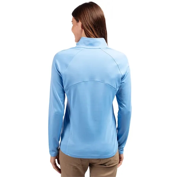 Women's pullover with a half-zip, raglan sleeves, and locker loop.... from ASI 47965 Cutter & Buck