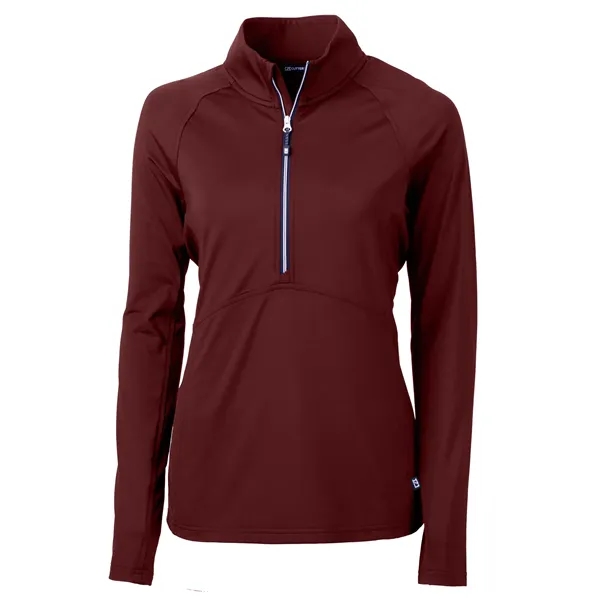 Women's pullover with a half-zip, raglan sleeves, and locker loop.... from ASI 47965 Cutter & Buck