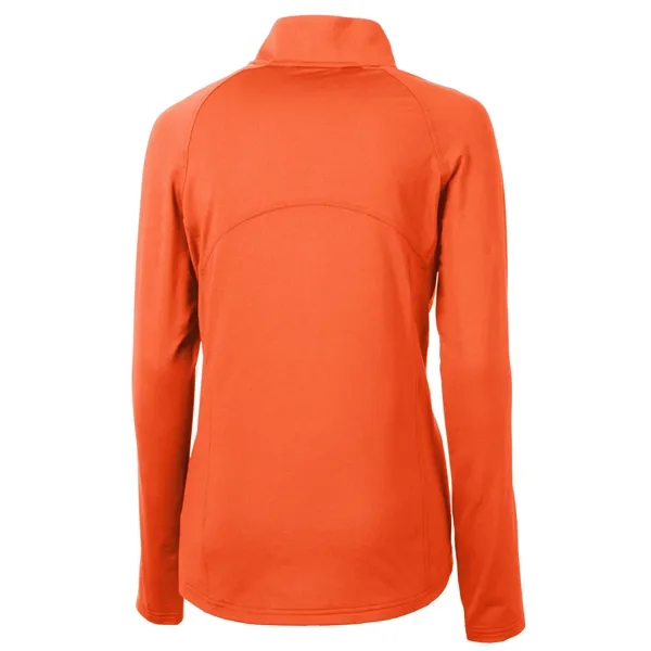 Women's pullover with a half-zip, raglan sleeves, and locker loop.... from ASI 47965 Cutter & Buck
