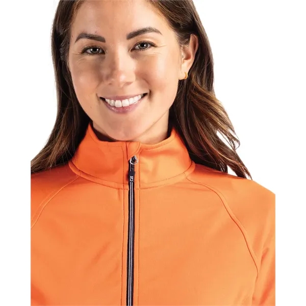 Women's pullover with a half-zip, raglan sleeves, and locker loop.... from ASI 47965 Cutter & Buck