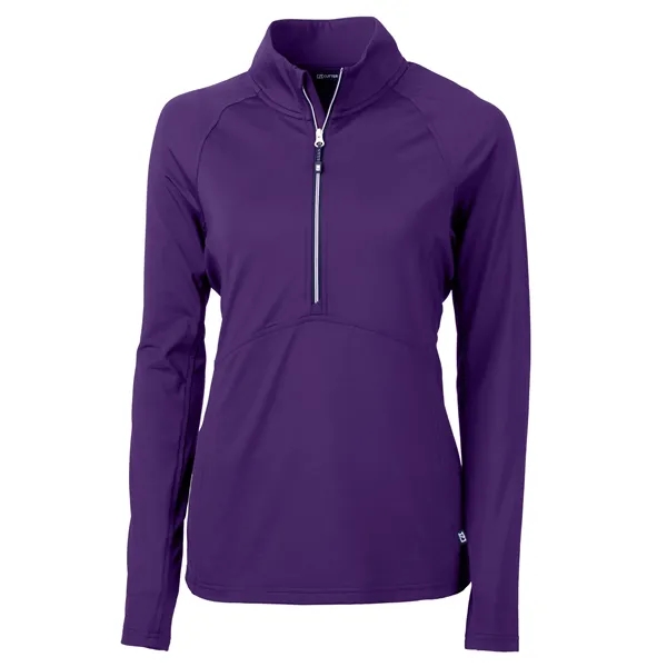 Women's pullover with a half-zip, raglan sleeves, and locker loop.... from ASI 47965 Cutter & Buck