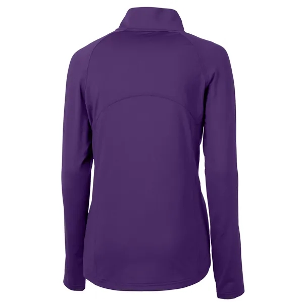 Women's pullover with a half-zip, raglan sleeves, and locker loop.... from ASI 47965 Cutter & Buck