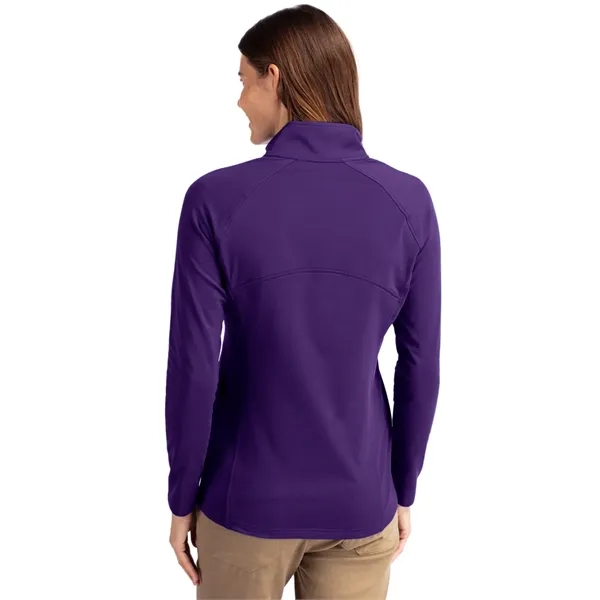 Women's pullover with a half-zip, raglan sleeves, and locker loop.... from ASI 47965 Cutter & Buck