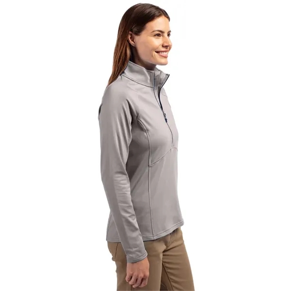 Women's pullover with a half-zip, raglan sleeves, and locker loop.... from ASI 47965 Cutter & Buck