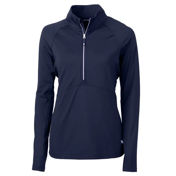 Women's pullover with a half-zip, raglan sleeves, and locker loop.... from ASI 47965 Cutter & Buck