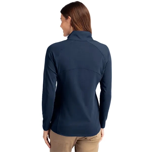 Women's pullover with a half-zip, raglan sleeves, and locker loop.... from ASI 47965 Cutter & Buck