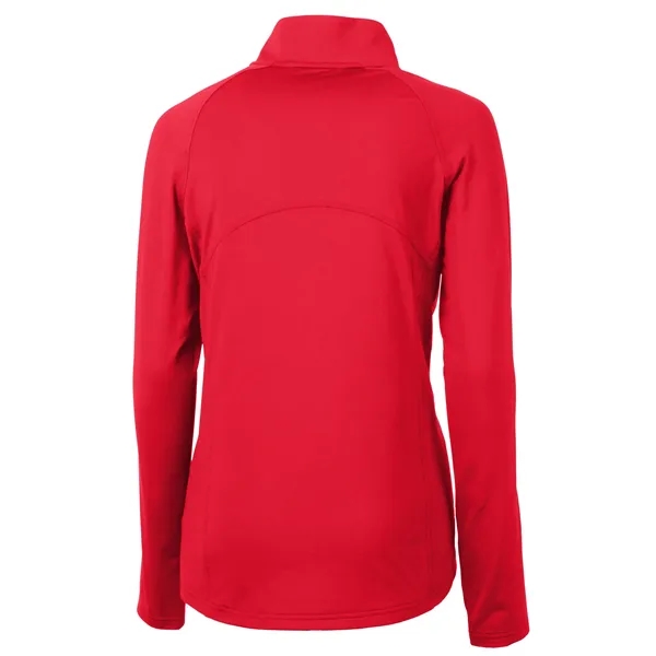 Women's pullover with a half-zip, raglan sleeves, and locker loop.... from ASI 47965 Cutter & Buck