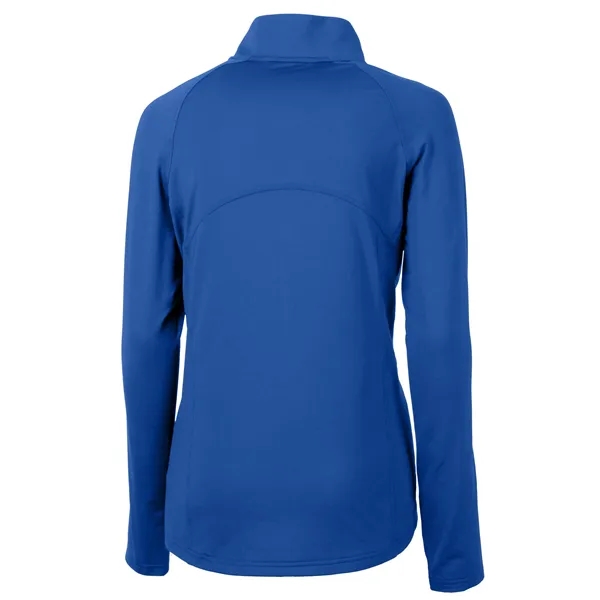 Women's pullover with a half-zip, raglan sleeves, and locker loop.... from ASI 47965 Cutter & Buck
