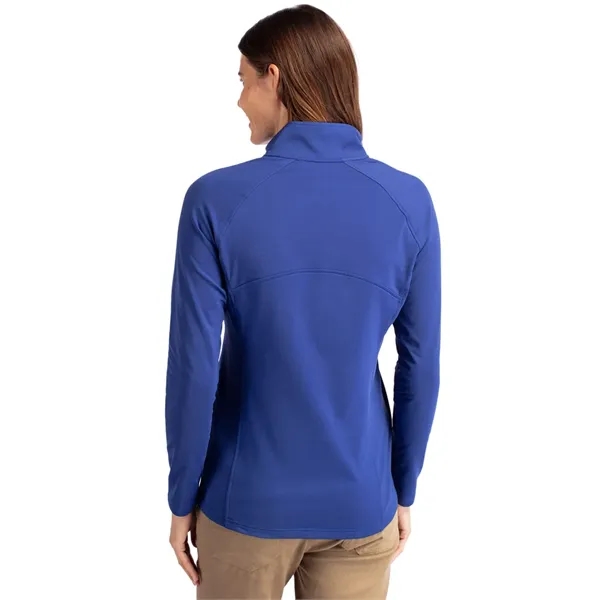 Women's pullover with a half-zip, raglan sleeves, and locker loop.... from ASI 47965 Cutter & Buck