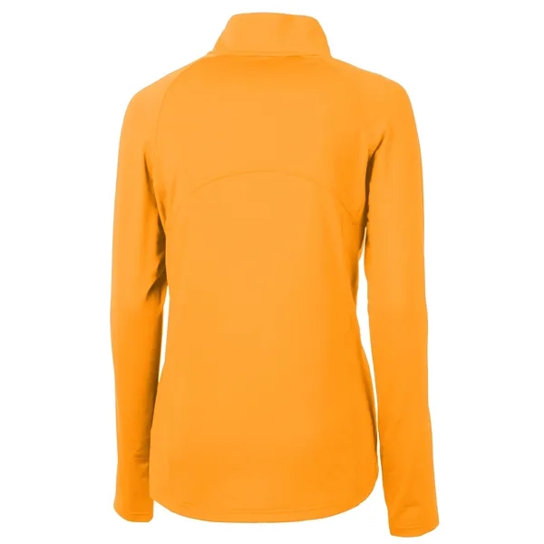 Women's pullover with a half-zip, raglan sleeves, and locker loop.... from ASI 47965 Cutter & Buck