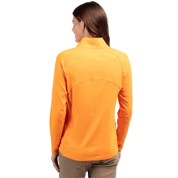Women's pullover with a half-zip, raglan sleeves, and locker loop.... from ASI 47965 Cutter & Buck