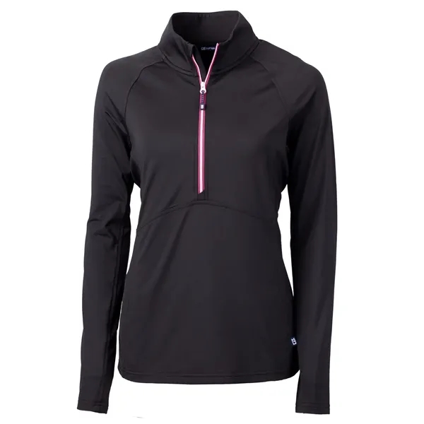 Women's pullover with a half-zip, raglan sleeves, and locker loop.... from ASI 47965 Cutter & Buck