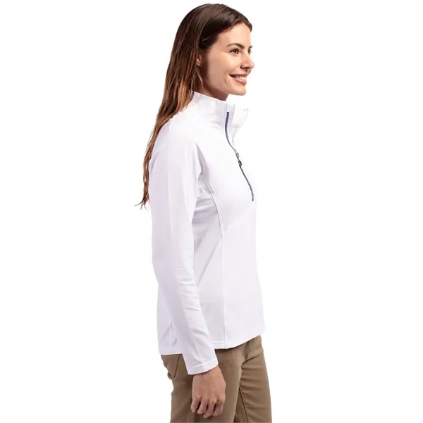 Women's pullover with a half-zip, raglan sleeves, and locker loop.... from ASI 47965 Cutter & Buck
