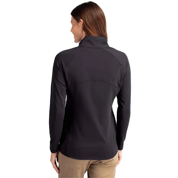 Women's pullover with a half-zip, raglan sleeves, and locker loop.... from ASI 47965 Cutter & Buck