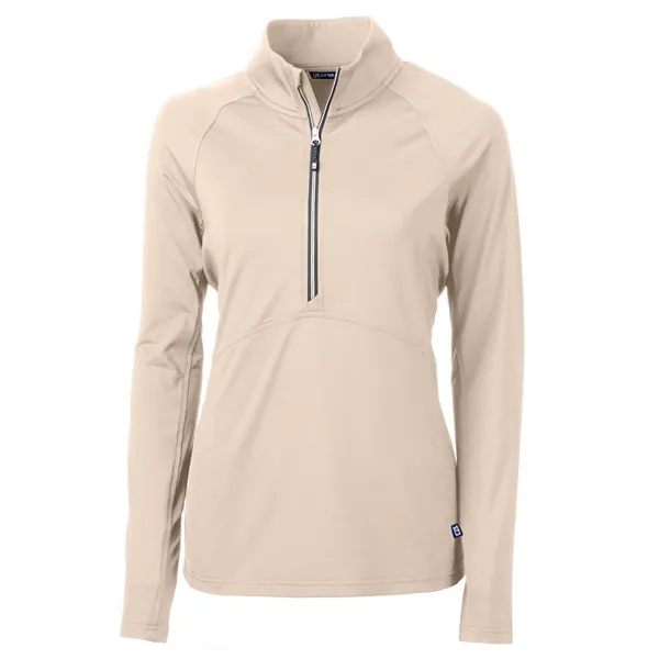 Women's pullover with a half-zip, raglan sleeves, and locker loop.... from ASI 47965 Cutter & Buck