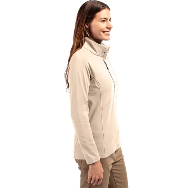Women's pullover with a half-zip, raglan sleeves, and locker loop.... from ASI 47965 Cutter & Buck