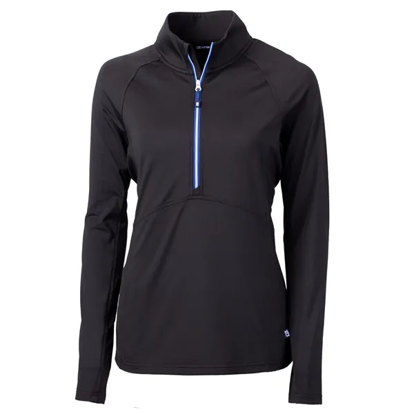 Women's pullover with a half-zip, raglan sleeves, and locker loop.... from ASI 47965 Cutter & Buck
