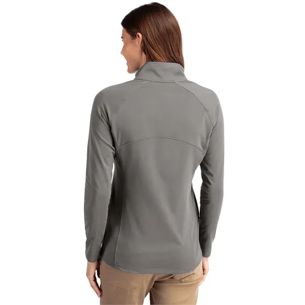 Women's pullover with a half-zip, raglan sleeves, and locker loop.... from ASI 47965 Cutter & Buck