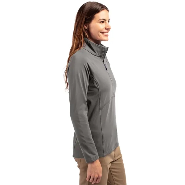 Women's pullover with a half-zip, raglan sleeves, and locker loop.... from ASI 47965 Cutter & Buck