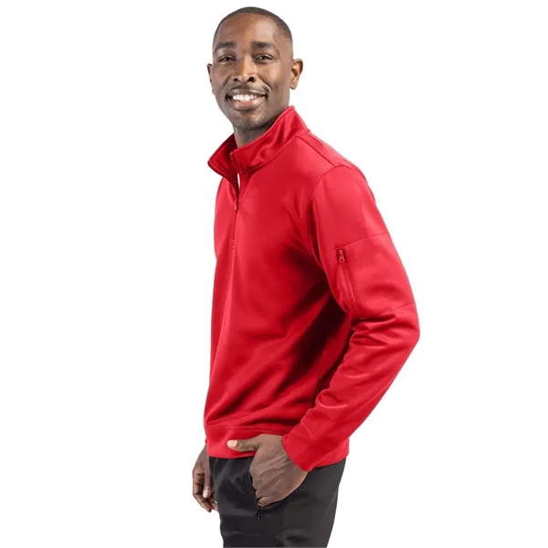 Unisex sweatshirt with a half-zip.... from ASI 47965 Cutter & Buck