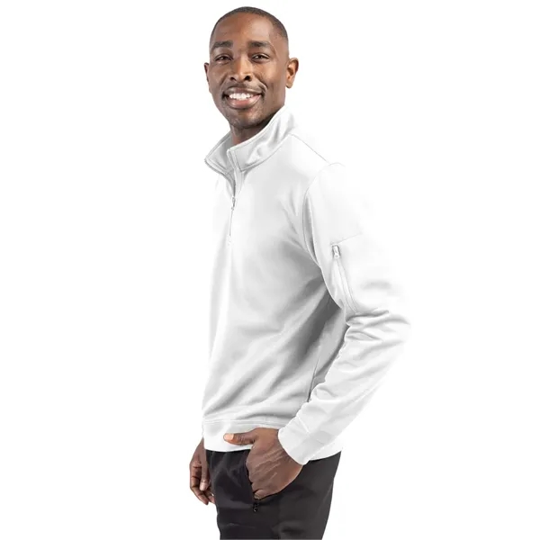 Unisex sweatshirt with a half-zip.... from ASI 47965 Cutter & Buck