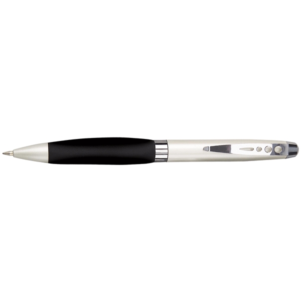 Twist-action ballpoint pen with a colored, comfortable triangular grip and a... from ASI 68190 Lungsal / Lungsal