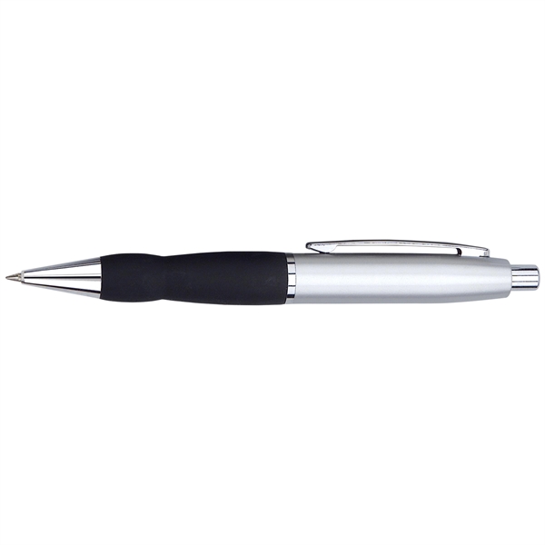 Metal click-action ballpoint pen with a wide body, lacquer coated finish,... from ASI 68190 Lungsal / Lungsal