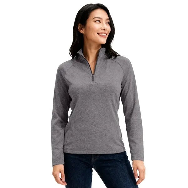 Clique Dash Recycled Womens Quarter Zip Pullover... from ASI 47965 Cutter & Buck