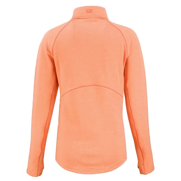 Women's sweatshirt with a half-zip and moisture-wicking performance.... from ASI 47965 Cutter & Buck
