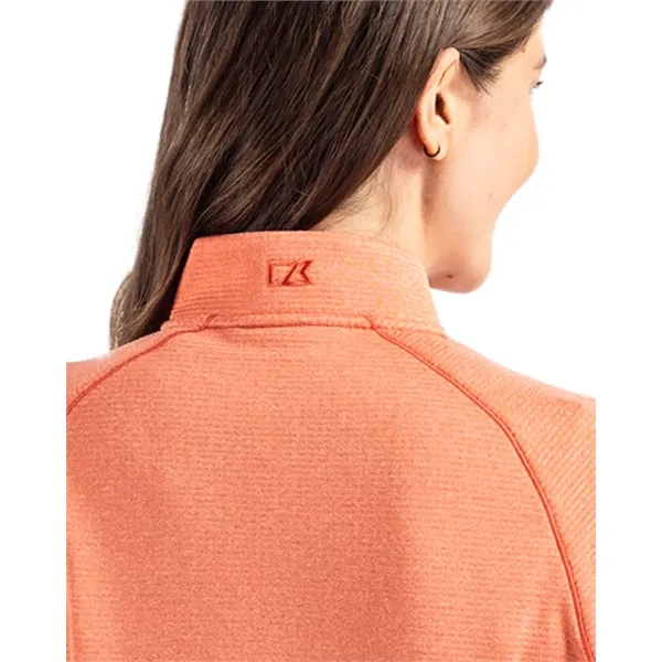 Women's sweatshirt with a half-zip and moisture-wicking performance.... from ASI 47965 Cutter & Buck
