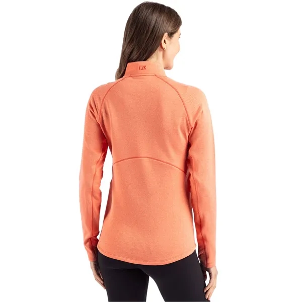 Women's sweatshirt with a half-zip and moisture-wicking performance.... from ASI 47965 Cutter & Buck