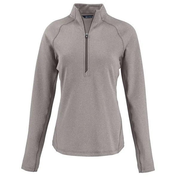Women's sweatshirt with a half-zip and moisture-wicking performance.... from ASI 47965 Cutter & Buck