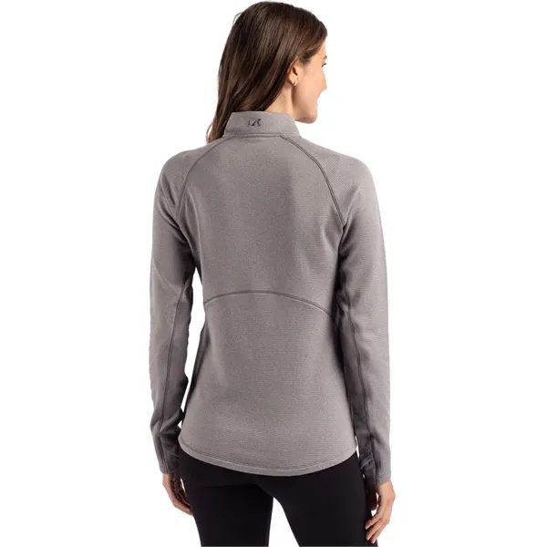 Women's sweatshirt with a half-zip and moisture-wicking performance.... from ASI 47965 Cutter & Buck